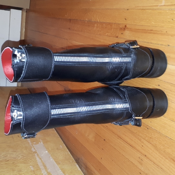 Lewis Leathers motorcycle boots black size 7 nwot - Picture 4 of 7